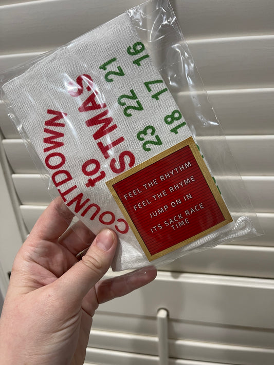 Sack Race Advent Calendar